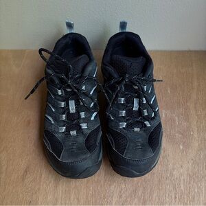 Merrell White Pine Ventilator Gore-Tex Black Suede Fall Hiking/Walking Shoes 7.5